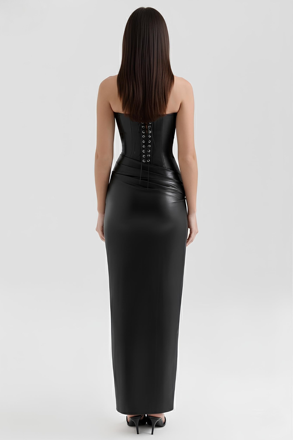 Langes Kleid Bustier Iris