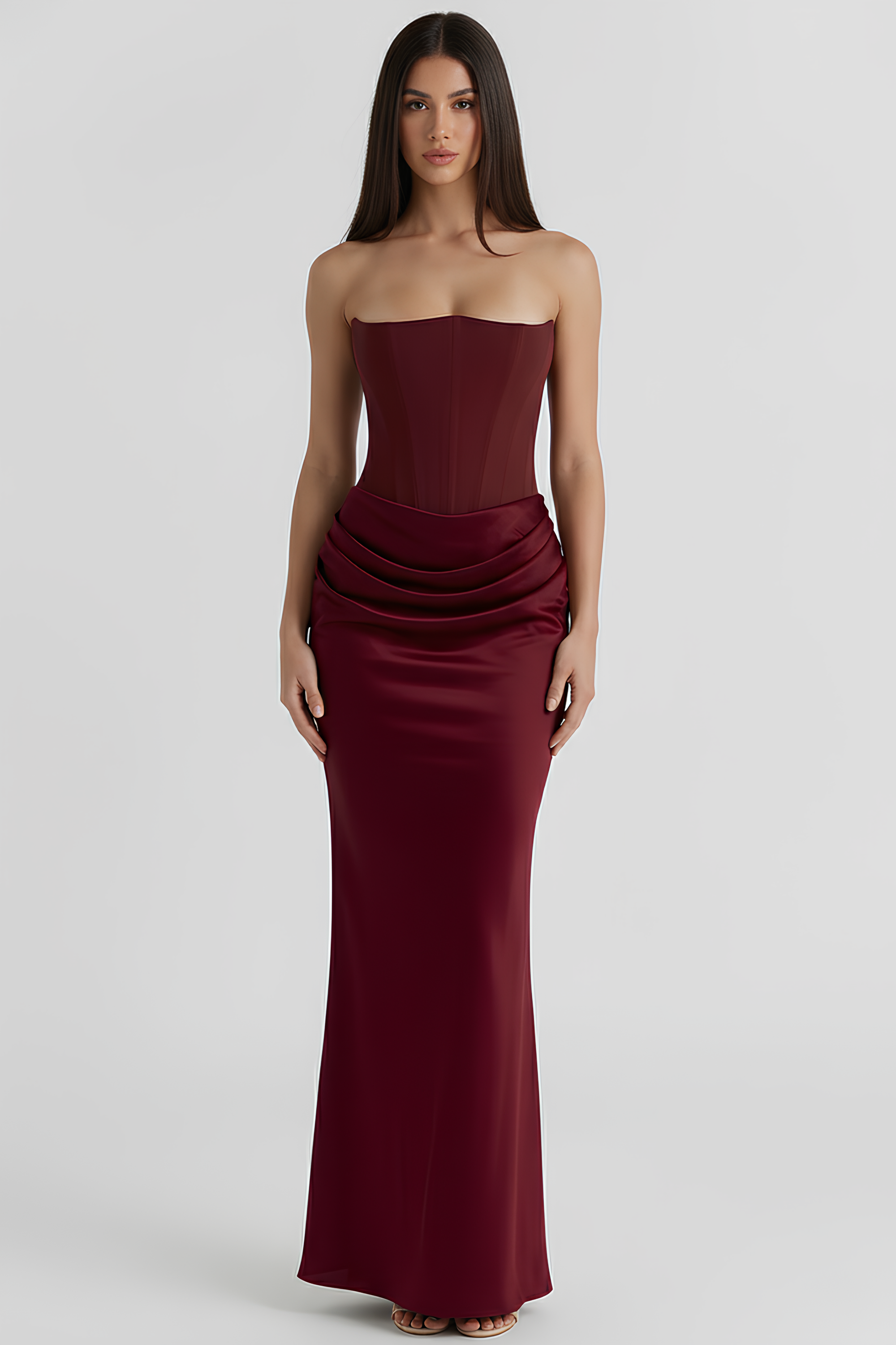 Langes Kleid Formendes Lilly