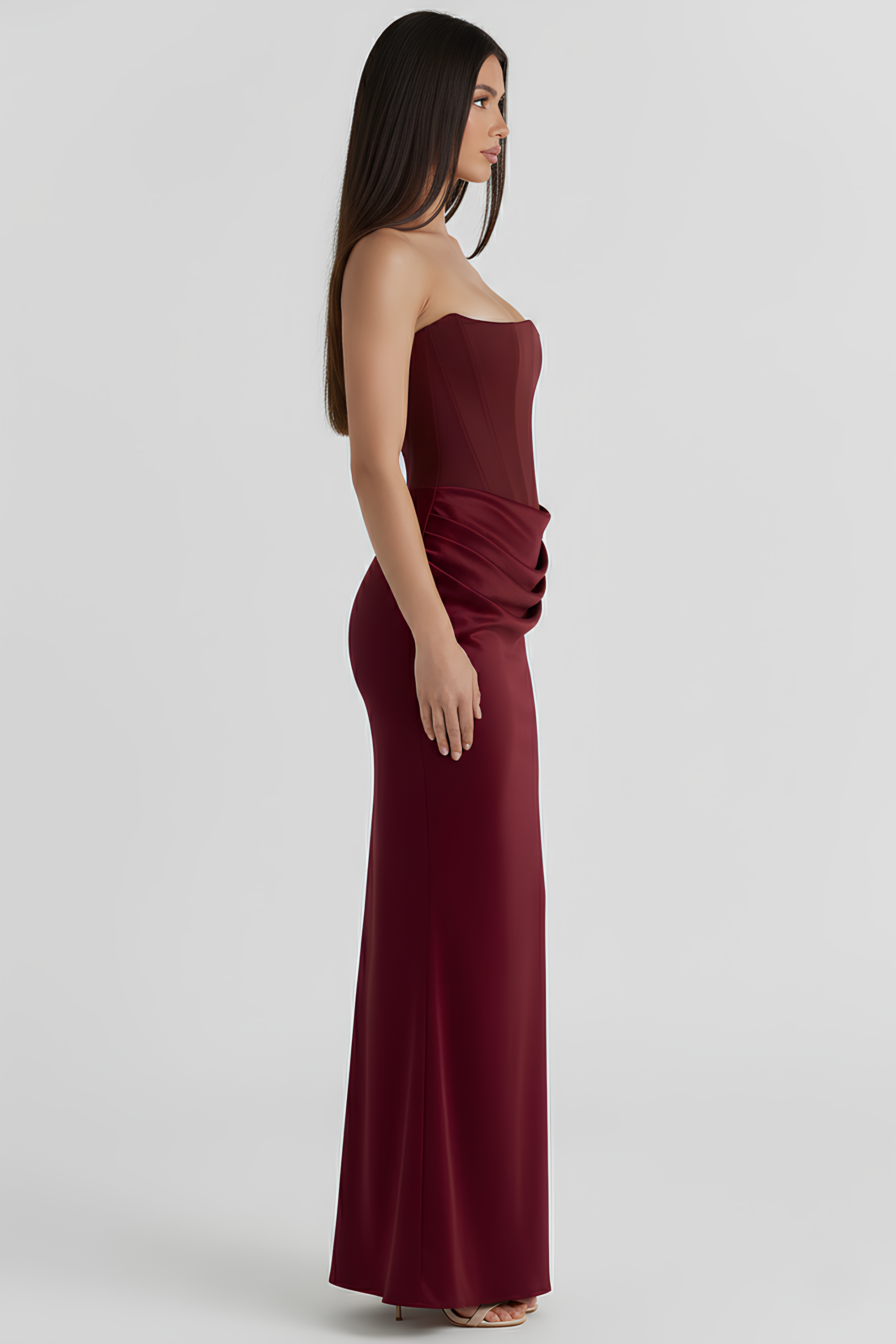 Langes Kleid Formendes Lilly