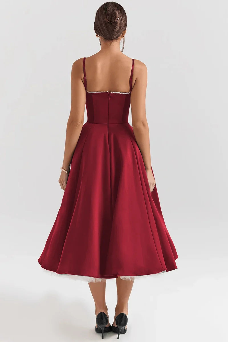 Midikleid Cloe - Doppellagig