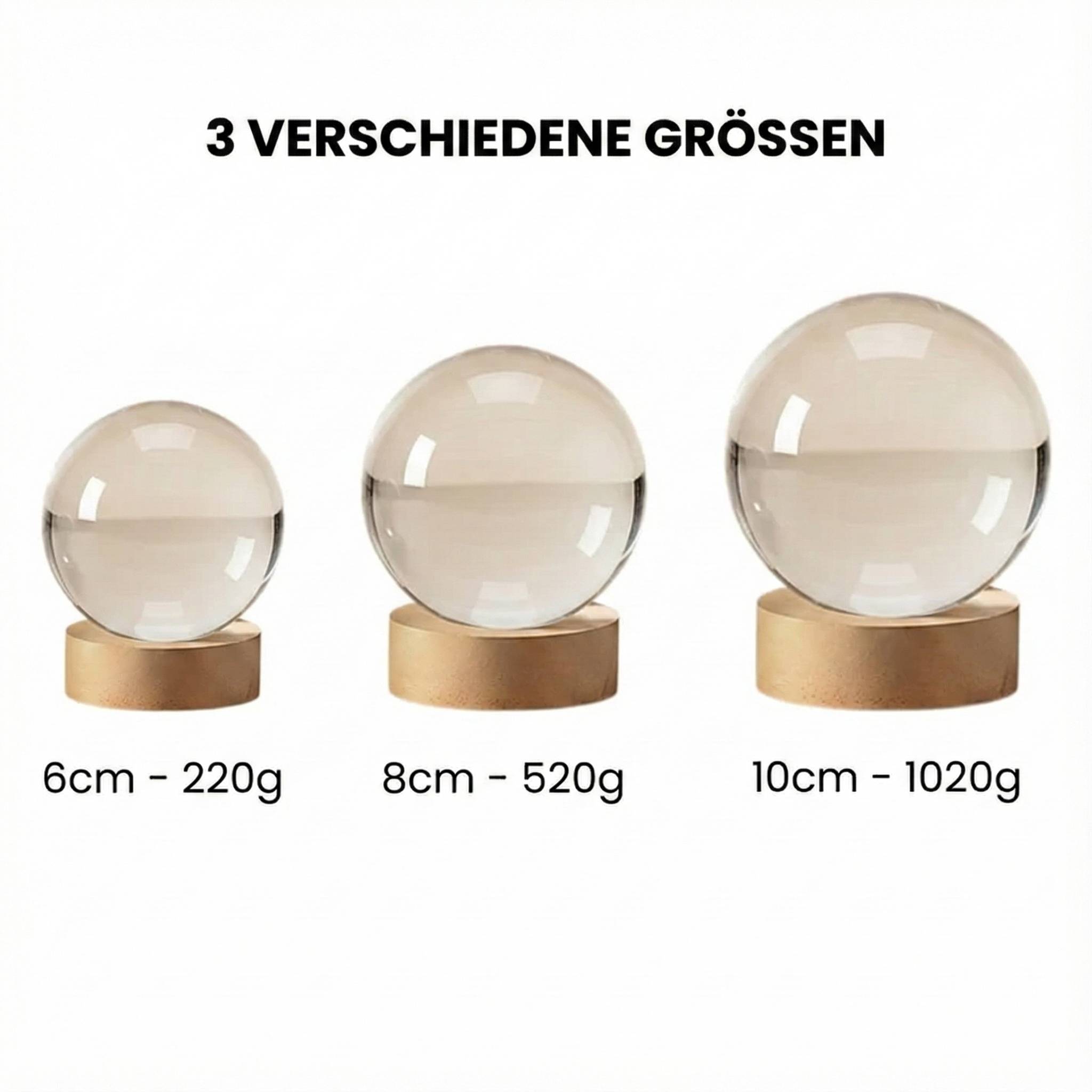 Personalisierte Kristallkugel – Kostenloser Expressversand