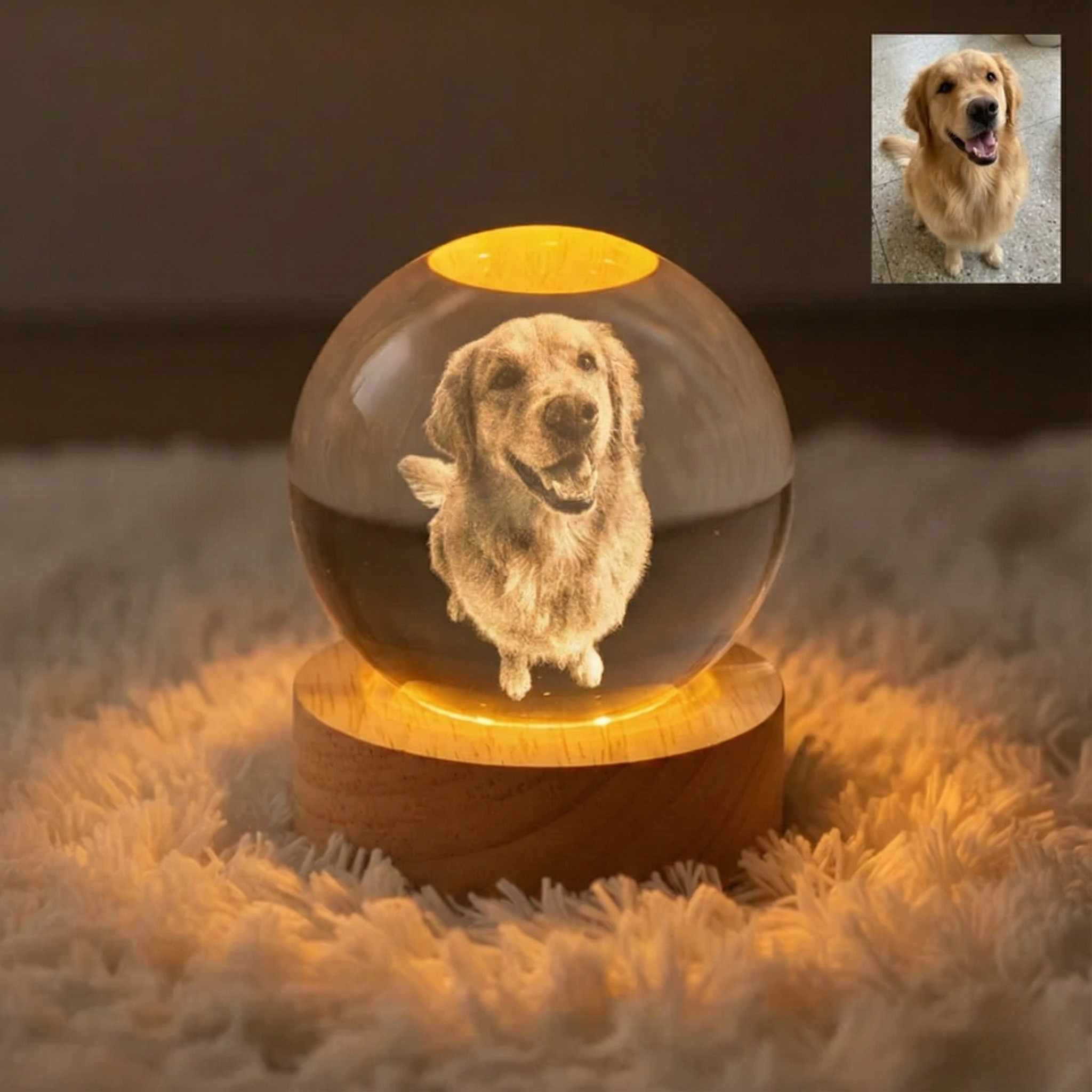 Personalisierte Kristallkugel – Kostenloser Expressversand