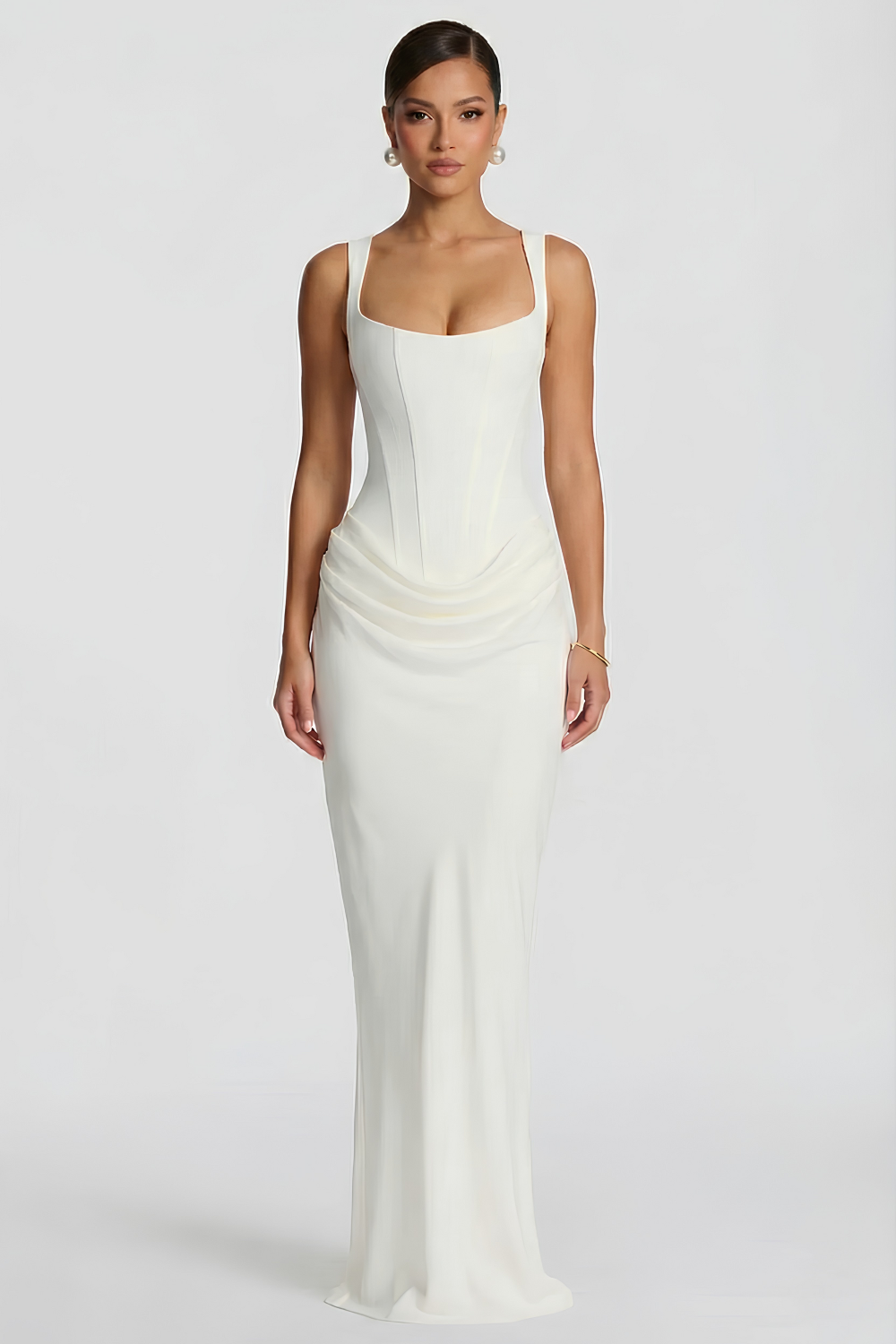 Langes Kleid Bustier Laura