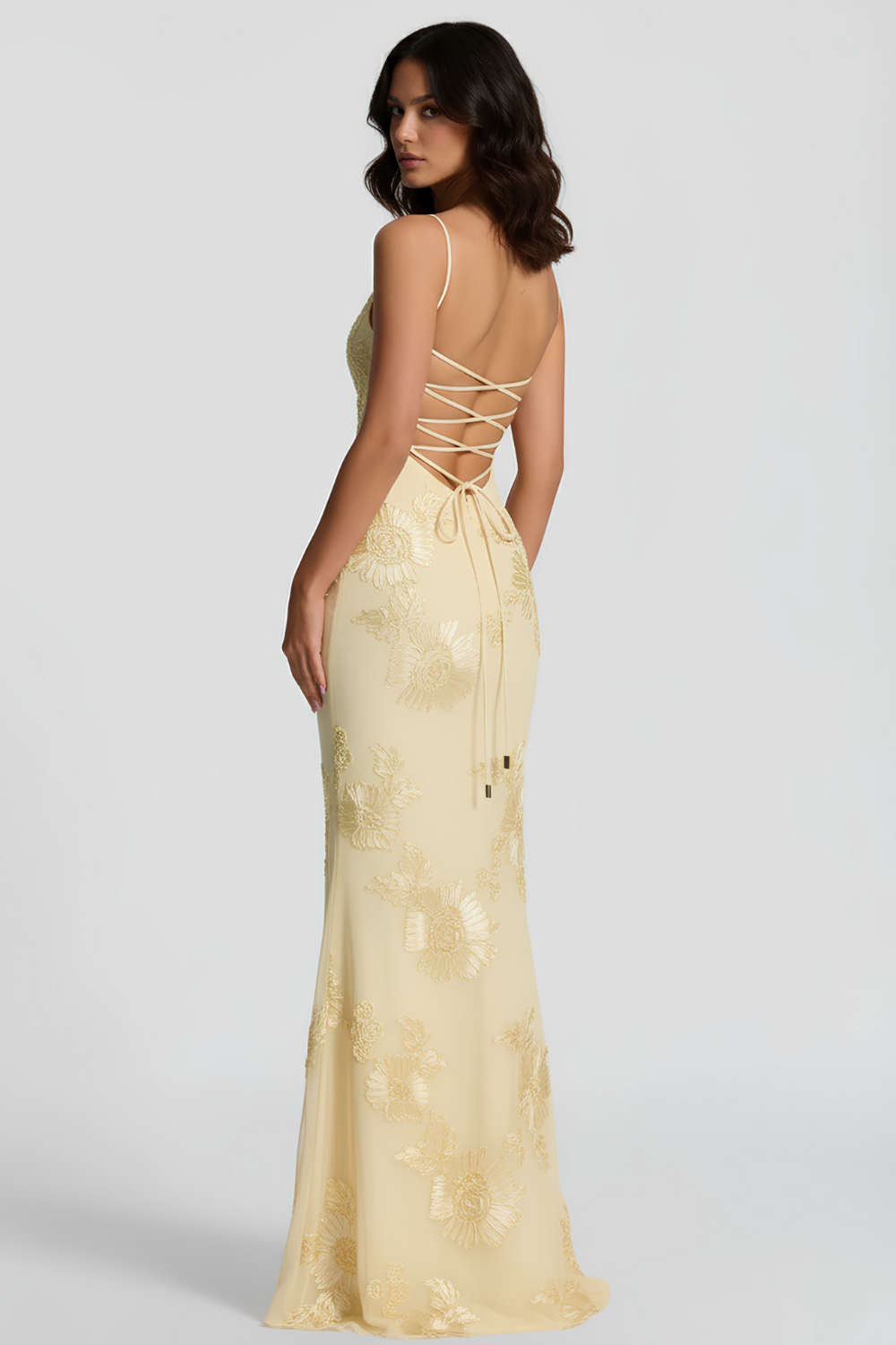 Langes Kleid Bustier Viena