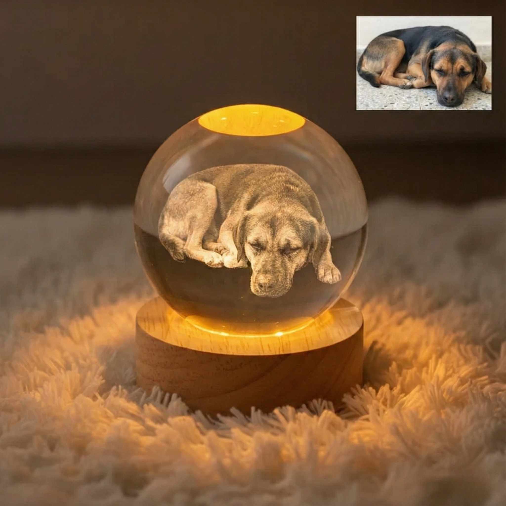 Personalisierte Kristallkugel – Kostenloser Expressversand