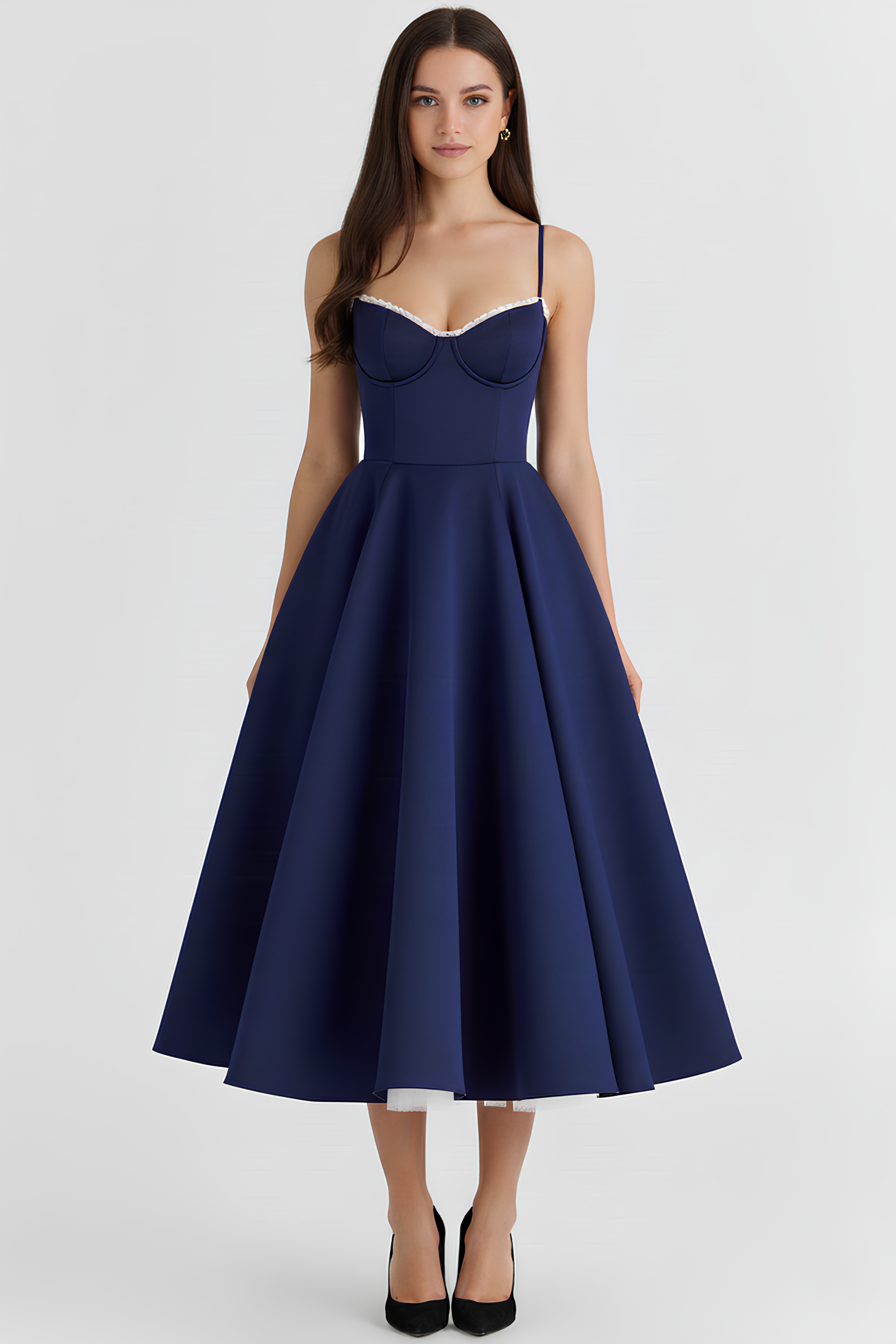 Midikleid Cloe - Doppellagig