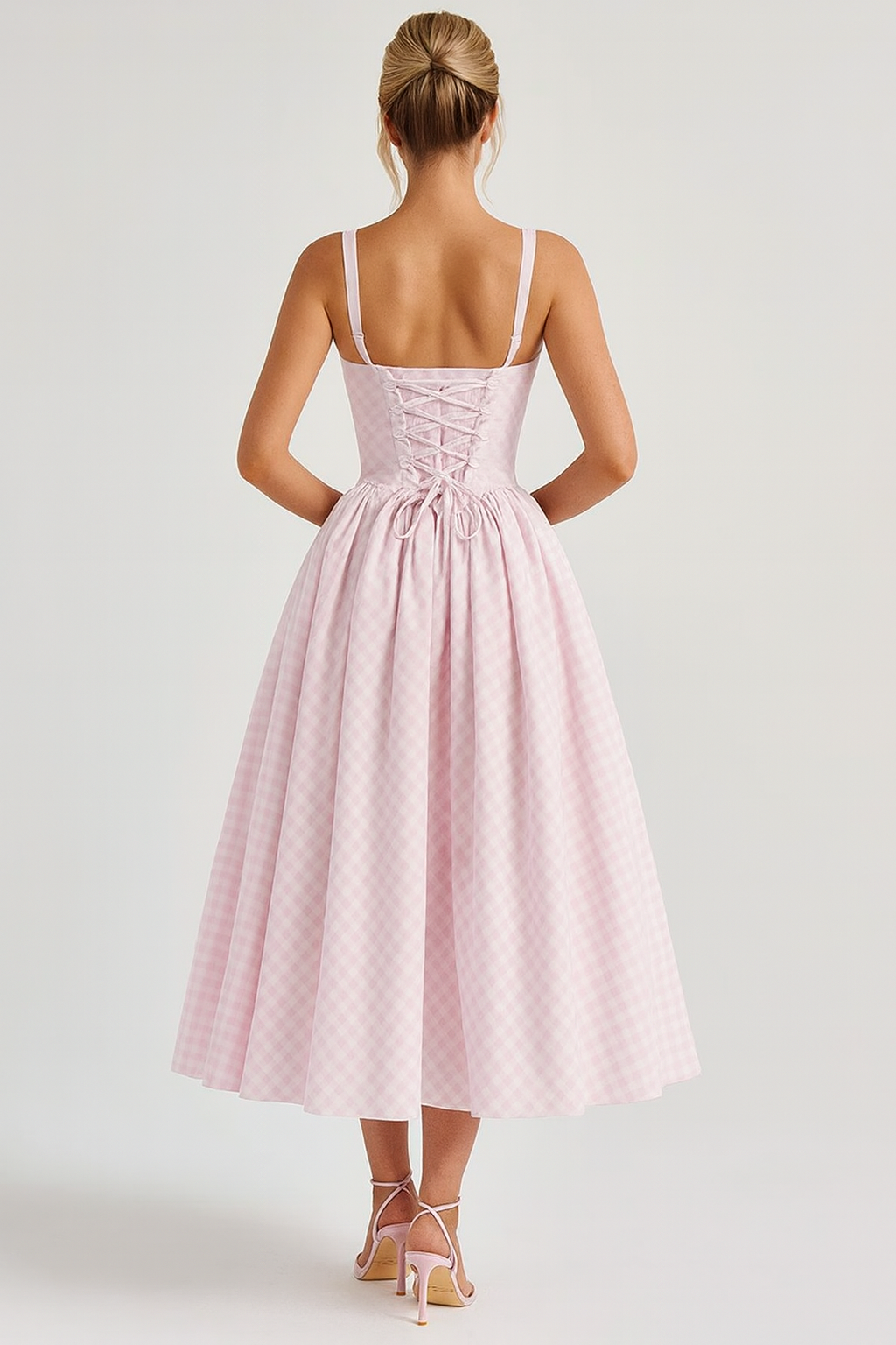 Kleid Bustier Xadrez